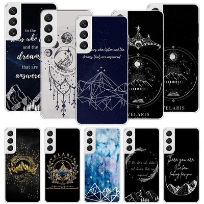 Une Cour de Brume et de Fureur Sarah J Maas Coque de Téléphone Pour Samsung Galaxy S26 S25 Edge S24 S23 FE S22 Ultra S21 Plus S20 + Fundas Cover Co
