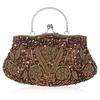 New Fashion Retro Women Evening Bags Beaded Ladies Clutch Purse Shoulder Chain Wedding Party Handbags Bags Purses and Handbags