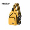 Women Chest Bags Adjustable Backpack and Single Shoulder Bag With Earphone Hole Girl Small Sports Travel Messenger Oxford Bag