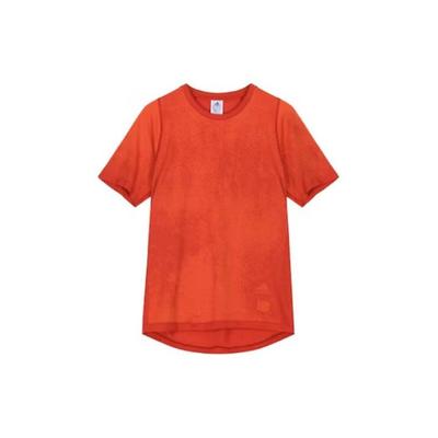 adidas X Undefeated Knit Tee Orange Men Streetwear DY3264