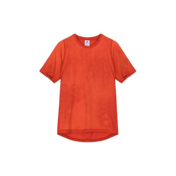 

adidas x Undefeated Knit Tee Orange Men Streetwear DY3264 L