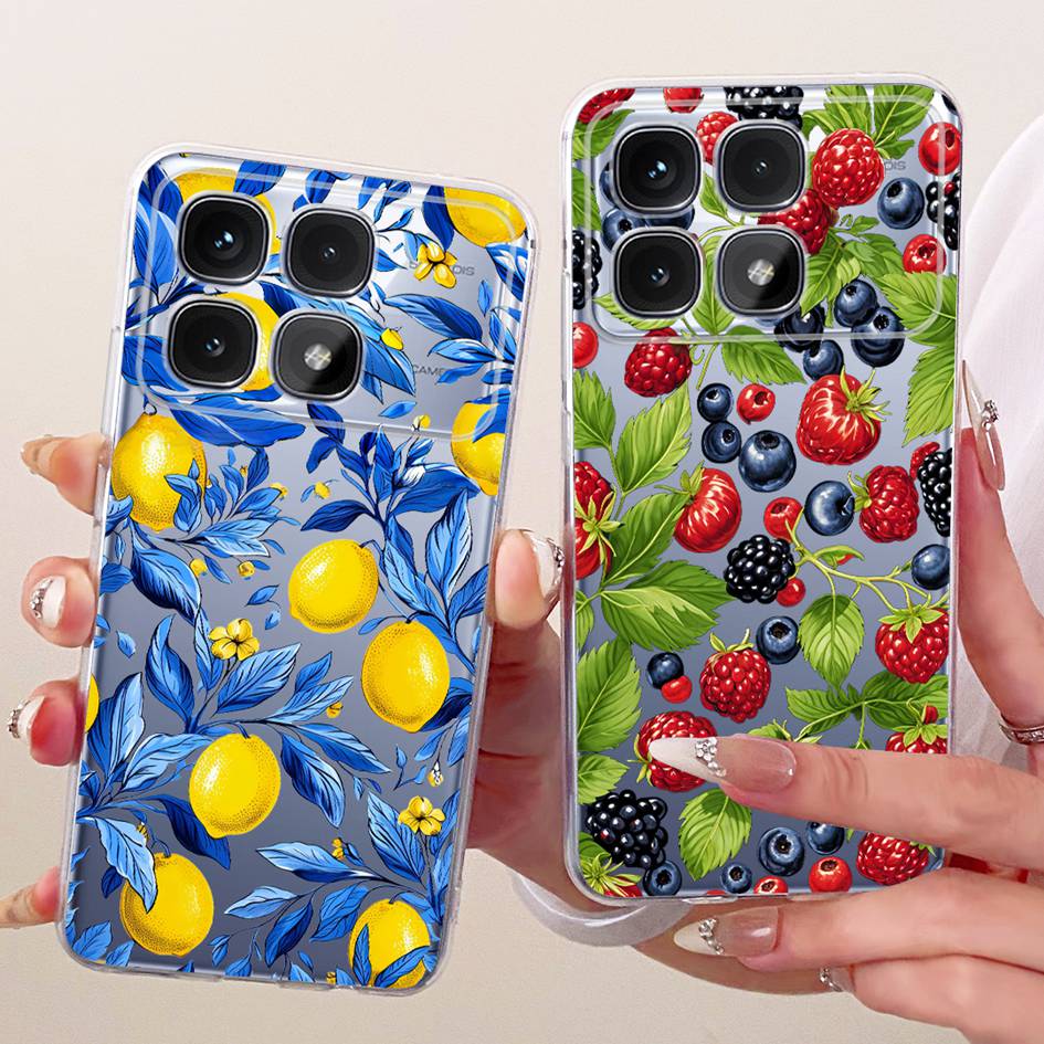 Case For Xiaomi Redmi K70 Pro Ultra Cover Popular Flower Soft Transparent Silicone Phone Shells For Xiaomi Redmi K70 K70e Fundas