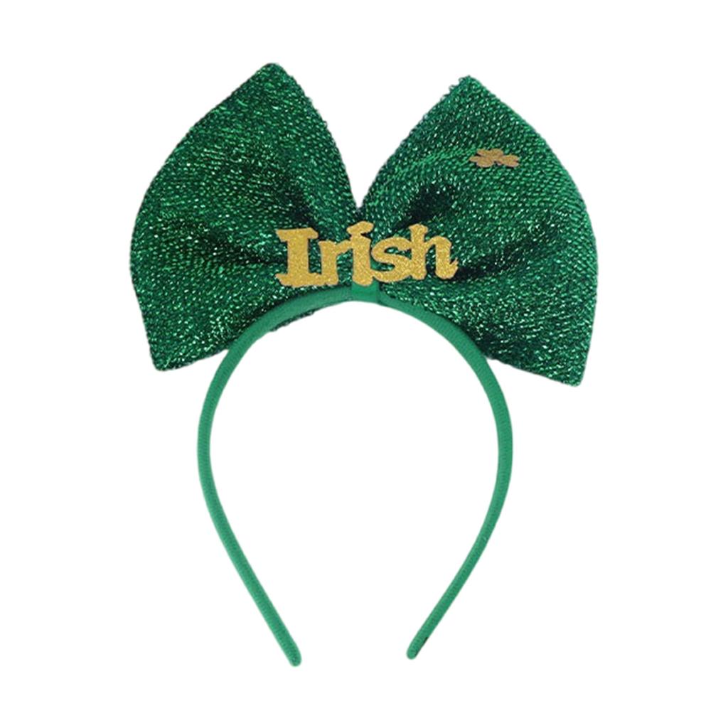 Svatý. Svátek svatého Patrika Party Mašle Čelenka s ozdobami shamrock Vlasové doplňky Party Pokrývka hlavy pro festivalové oslavy