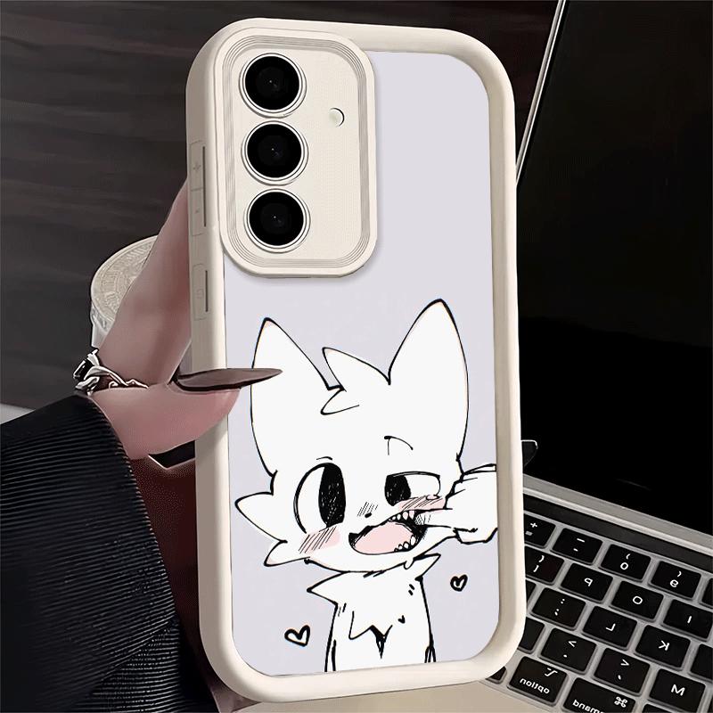 Phone Case for Samsung Galaxy A17 A16 A15 A14 A13 Cute B-Boykisser Catoon A56 A36 A26 A55 A35 A25 A54 A34 A24 A53 A33 A23 A07 A0