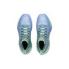 Li Ning YuShuai 17 Textil, Kunstleder Abriebfest Mittelhohe Basketballschuhe Herren Lila Cyan ABAT043-8