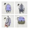 Fashion Lightweight Mini Backpack Portable Multifunctional Shoulder Bag Large Capacity School Bag Outdoor Use