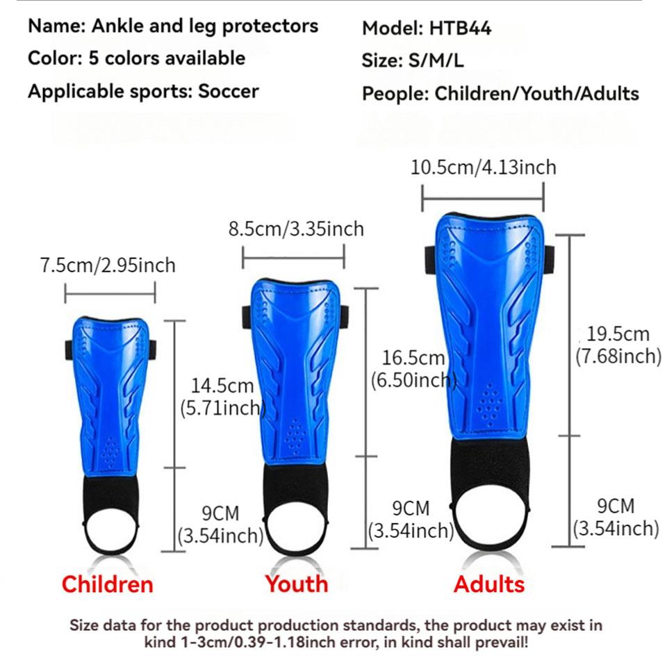 Loogdeel Soccer Shin Guards For Kids Youth - Protective Soccer Equipment For Boys Girls - Adults Men Women Soccer Shin Guards