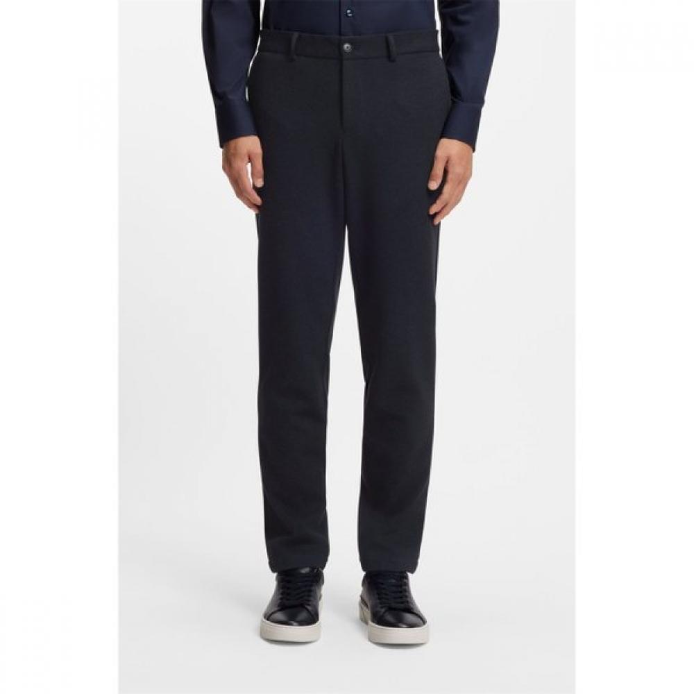 Boss Slim Fit Performance Stretch Fabric Pants Dark Blue 46