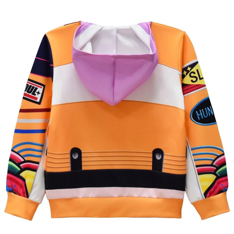 New Girls Outfits Fashion Pop Hoodies Sweatshirt Pants Children's Kids Clothing Halloween Carnival Costumes Set 110-150CM
