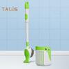 Squirt Whale Toilet Brush 360-Degree Cleaning Brush with Silicone Head Hanging Hole Design Wall-mounted Toilet Brush