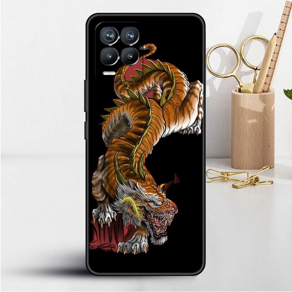 

Чехол для Realme 8 C21y GT Neo 2 3 8i C21 7 C11 6 C12 C35 C3 GT 9 Pro C12, силиконовый чехол из ТПУ для телефона с изображением тигра и животного Realme GT Neo3