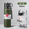 Large Capacity 1500ml Coffee Thermos Vacuum Bottle with Tea Filter Travel Stainless Steel Vacuum Flasks Cup Keep Hot Cold 1L
