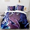 Fashion 3d Printing Anime Hunter × Hunter Bedding Set Single Twin Full Queen King Size Bed Set Adult Kid Bedroom Duvet Cover Set