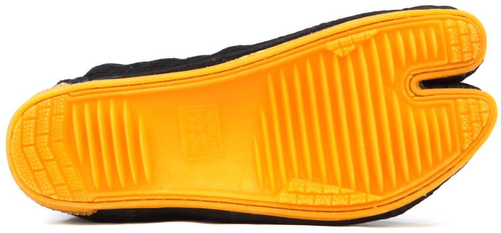 Rikioh Sewn-on Tabi with Zipper, 12 Zippers, Black, 25.5cm, ZF12