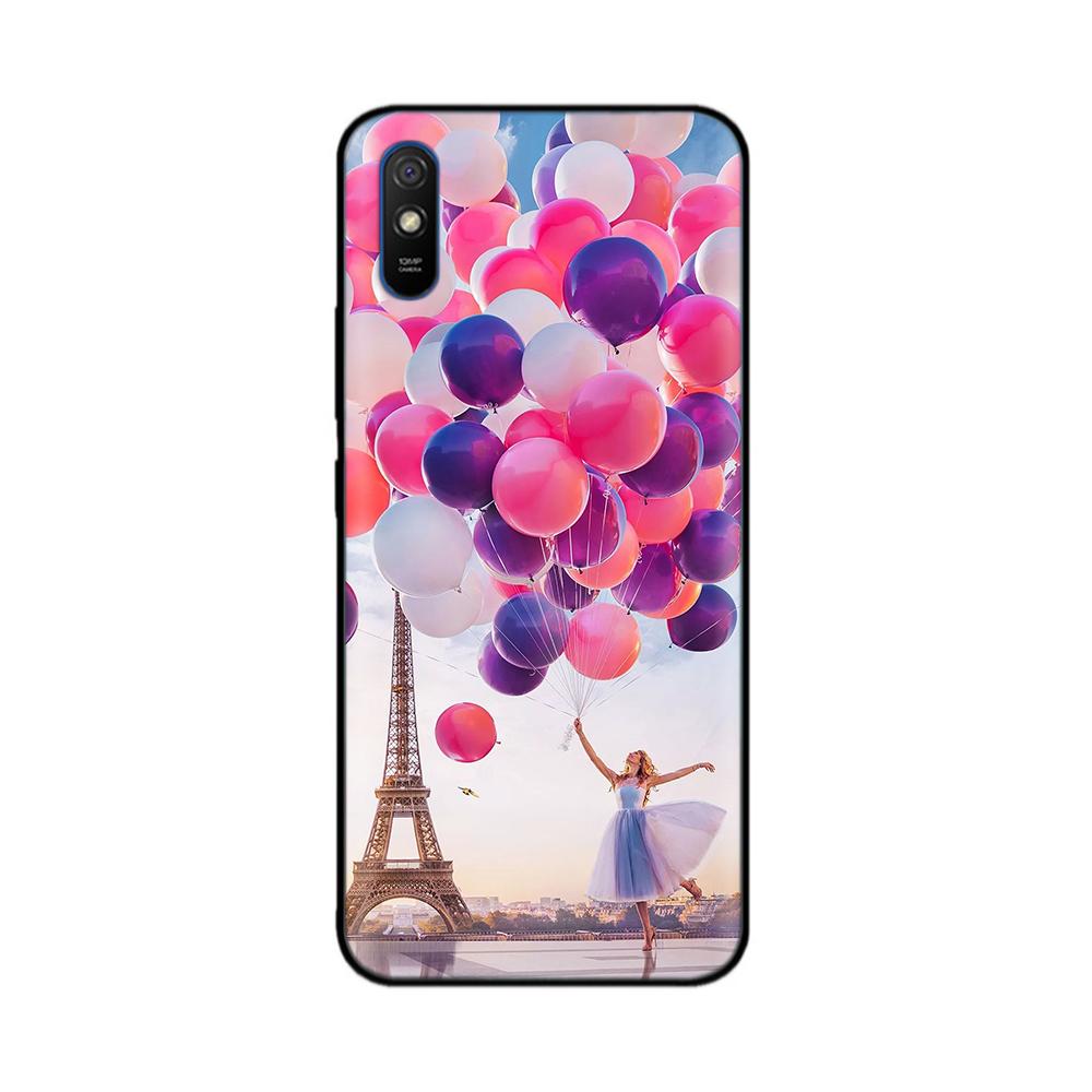 Case For Xiaomi Redmi 9A Case Soft Black Silicon Back Cover For Xiaomi Redmi 9A 9 9C NFC 9T Phone Case Cover Bumper Coque Fundas