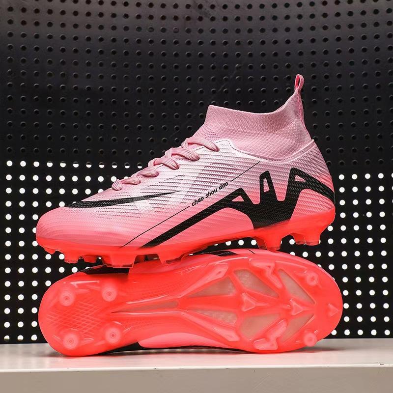 Low-top football shoes boys and girls game sports shoes students adult grass training shoes 32