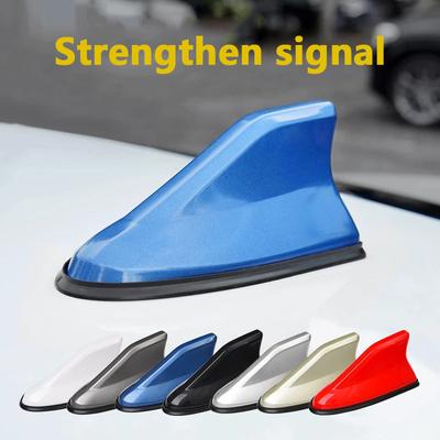Antena universal de aleta de tiburón para coche, señal mejorada, repuesto de antena de radio FM/AM para techo de coche, compatible con BMW, Honda, Toyota, Hyundai y Kia.