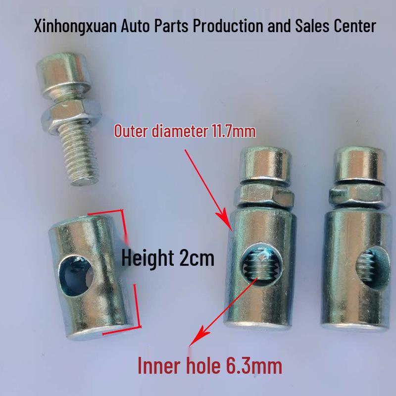 

Single-Way Steel Wire Rope Locking Buckle with Adjustable Fixing Screw