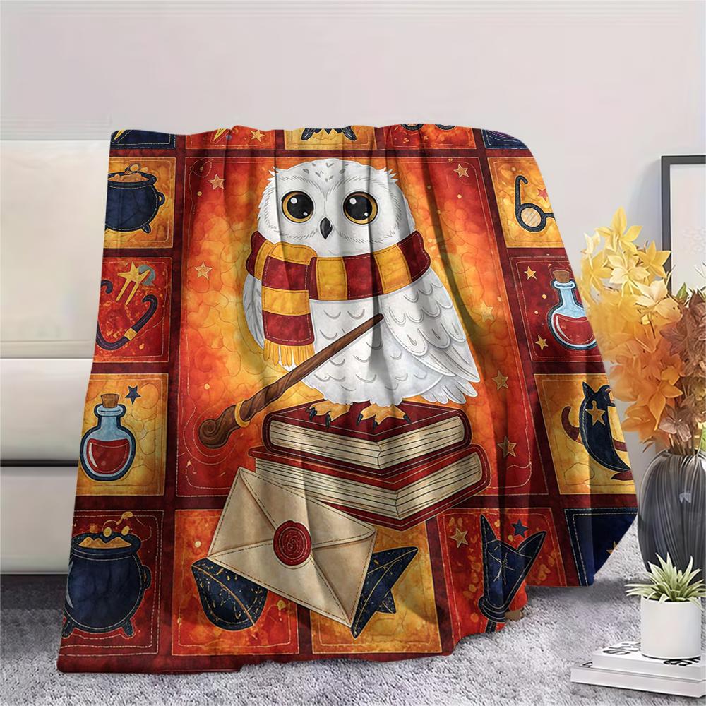 1 Manta de Franela con Estampado de Dibujos Animados, Alta Calidad, Cómoda para Todas las Estaciones, Decoración del Hogar, Calidez y Confort, Perfecta para Regalo de Navidad o Cumpleaños