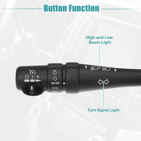 Turn Signal Switch Multifunction Combination Switch Fit for Pontiac Grand Prix