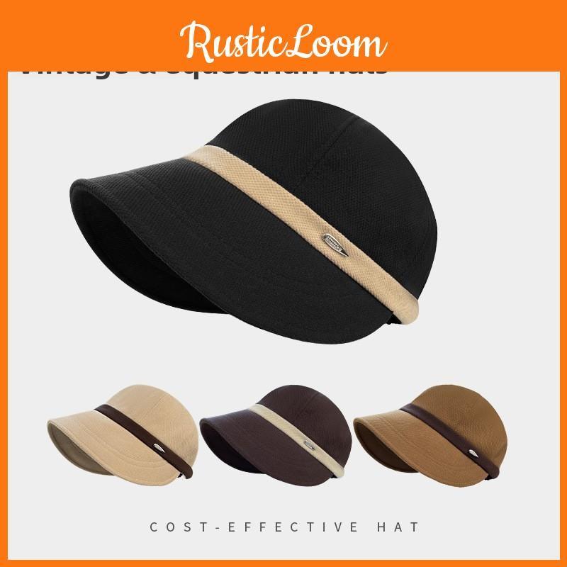 Winter Women Equestrian Cap With Windproof Warmthsun Protection For Daily Wear