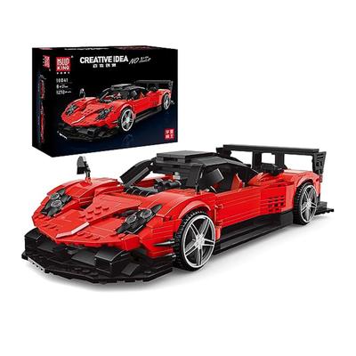 MOULD KING 10041 Technisches F1-Auto Pagani Zonda Sportwagenmodell Bausteine Ziegel Supercar Spielzeugsammlung Geschenke für Kinder