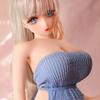 65cm/80cm Men's Mini Sex Doll Anal Sex Vagina Sex Anime Masturbation Cup Big Breast Erotic Adult Sex Toy