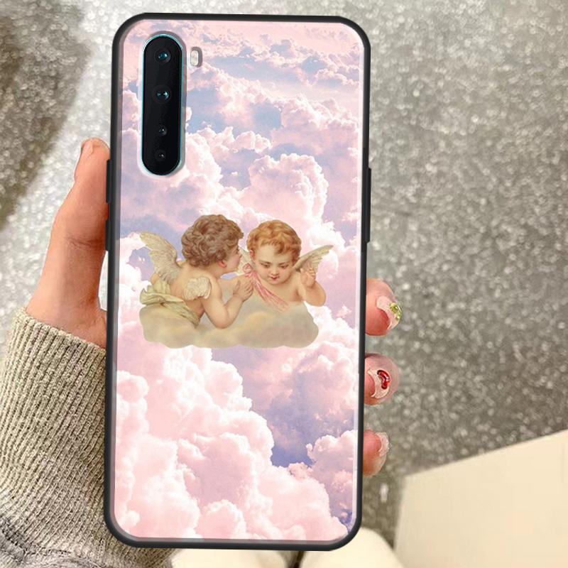 Cartoon Angel Baby Printing Case For OnePlus 15 13 12 11 10 10R 12R 13R 15R 13T 10T 8T Nord 5 CE 2 3 4 Lite N20 N30 Coque