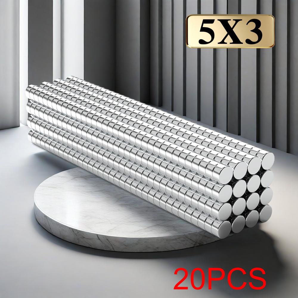 

5x3mm imans Refrigerator magnets for DIY Office Whiteboard Workshop Suitable Tools Home Workplace