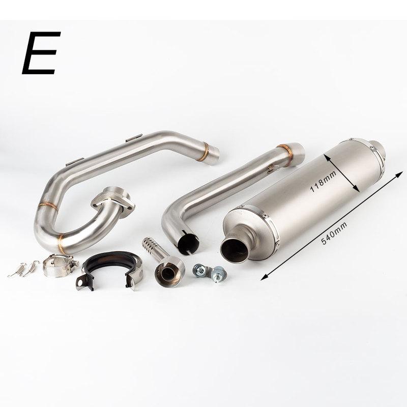 ATV Motorcycle exhaust system for Yamaha Raptor 700 r Raptor 700R, SFB,FL, SFL 2015-2024 raptor 700 muffler with DB killer