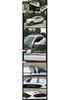 BMW X1-X6 Touring Roof Rack Crossbars, Aluminum Alloy with Lock