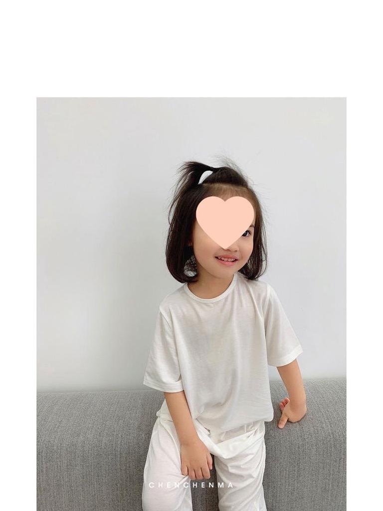 Children's Summer Modal Pajama Set - Soft, Lightweight, and Loose Fit for Boys and Girls