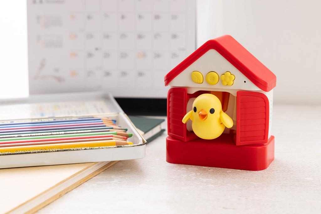 Takara Tomy Arts Mluvící kukačkové hodiny s časem Čas Studijní kukačka Kontrola času Budík, Odložení, 3minutový časovač, Signál, Čtečka, Hodiny,