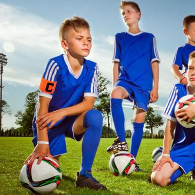 Captain Armband Children's Football Captain Armband Football Training Equipment Team Grouping Armband Bright Color Competition