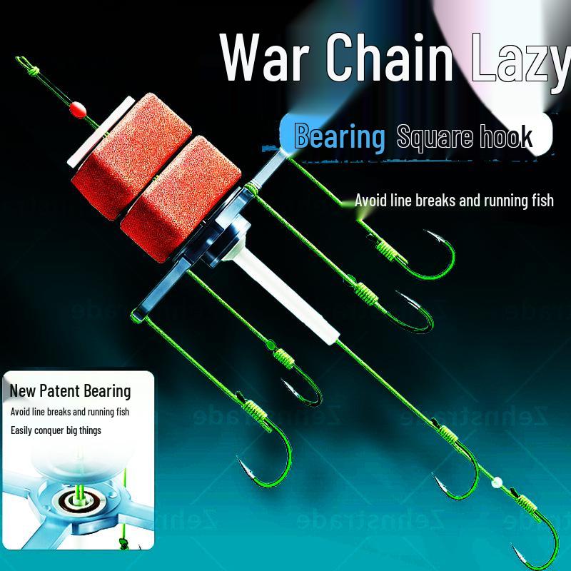 Zhan Lian Yong Floating Fishing Rig: Special Hook & Line Set for Sea Rod, Ideal for Water Monsters