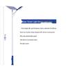 HEIXIE Outdoor Solar Street Light with Pole