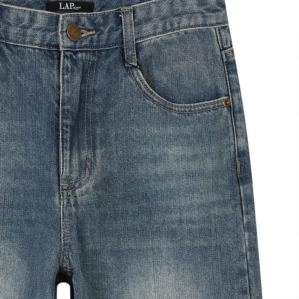 LAP Washed Slit Cut Wide Pants Ar3Dp861