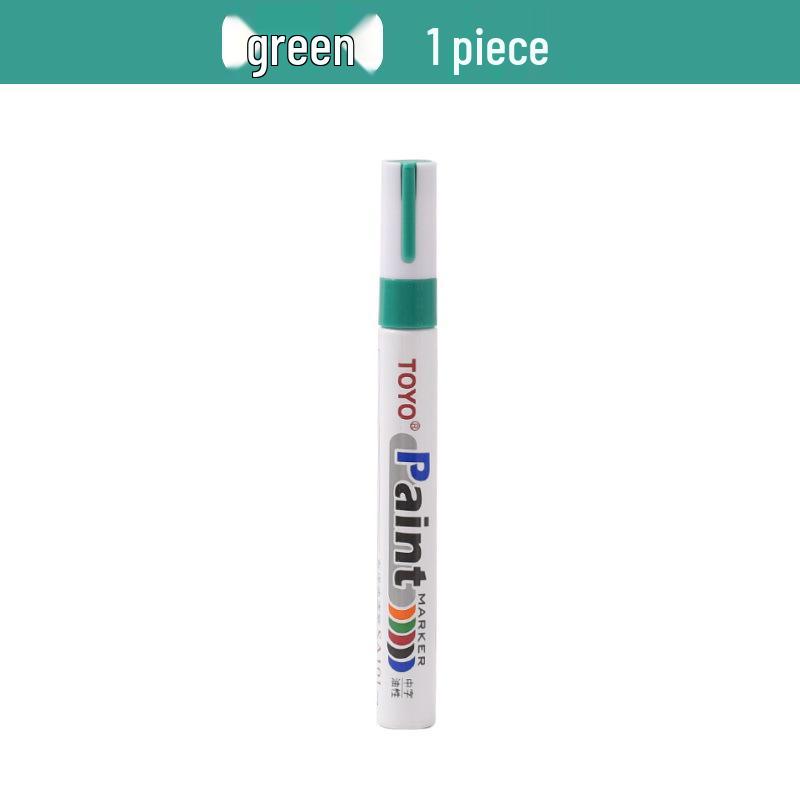 Toyo SA101 White Waterproof Tire Marker Pen - Non-Fading Touch-Up Paint Pen