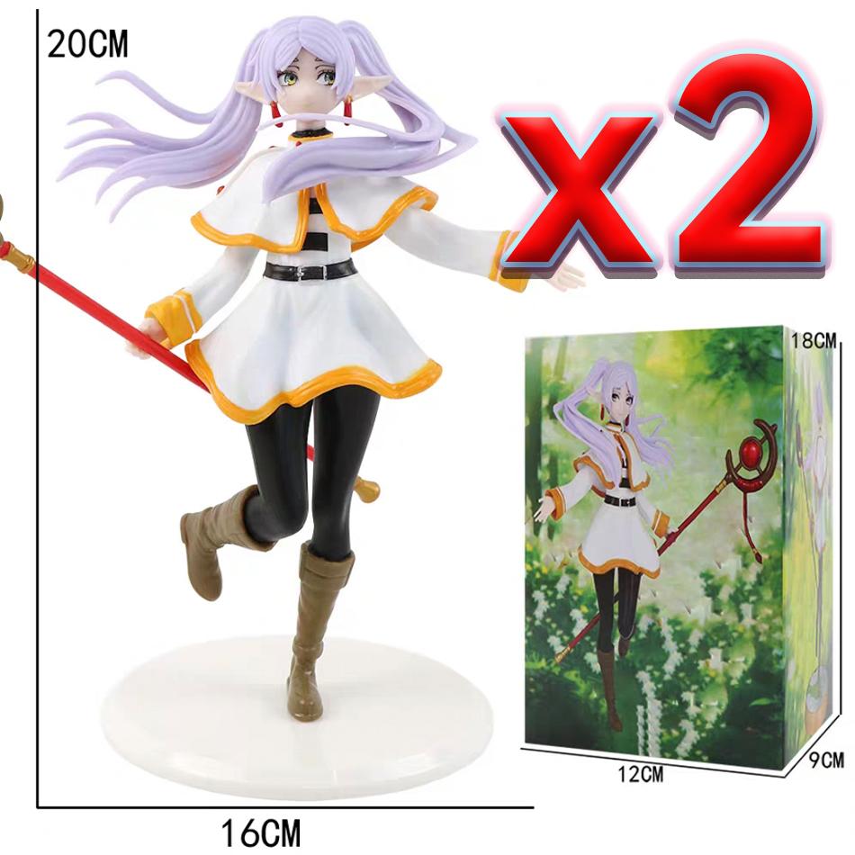 6 beauties Frieren Beyond Journey's End Frieren Anime Figure Desktop Cute Sousou no Frieren Action Figure Fern Figurine Model