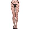 Dame Sexy Temptation Skrittløs Nettstrømpe Sort Tights Netting Åpent Skritt Nettstrømper Stretch Tights