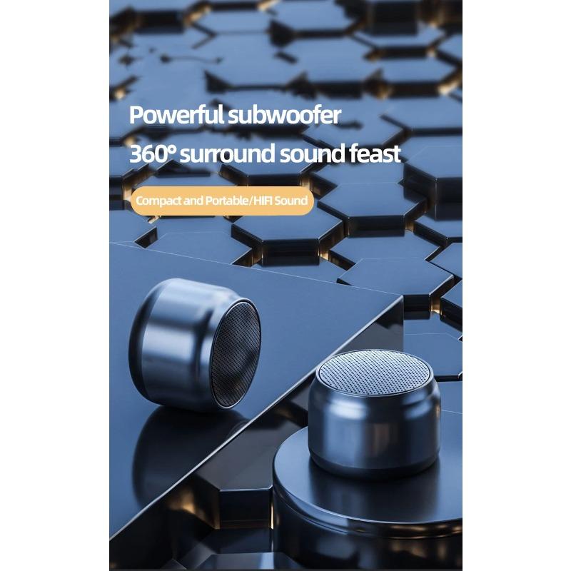 Bluetooth Speaker S16 with Loud Bass - Wireless Portable Mini Speaker for Home, Outdoor, Car Audio, High Volume  Boombox