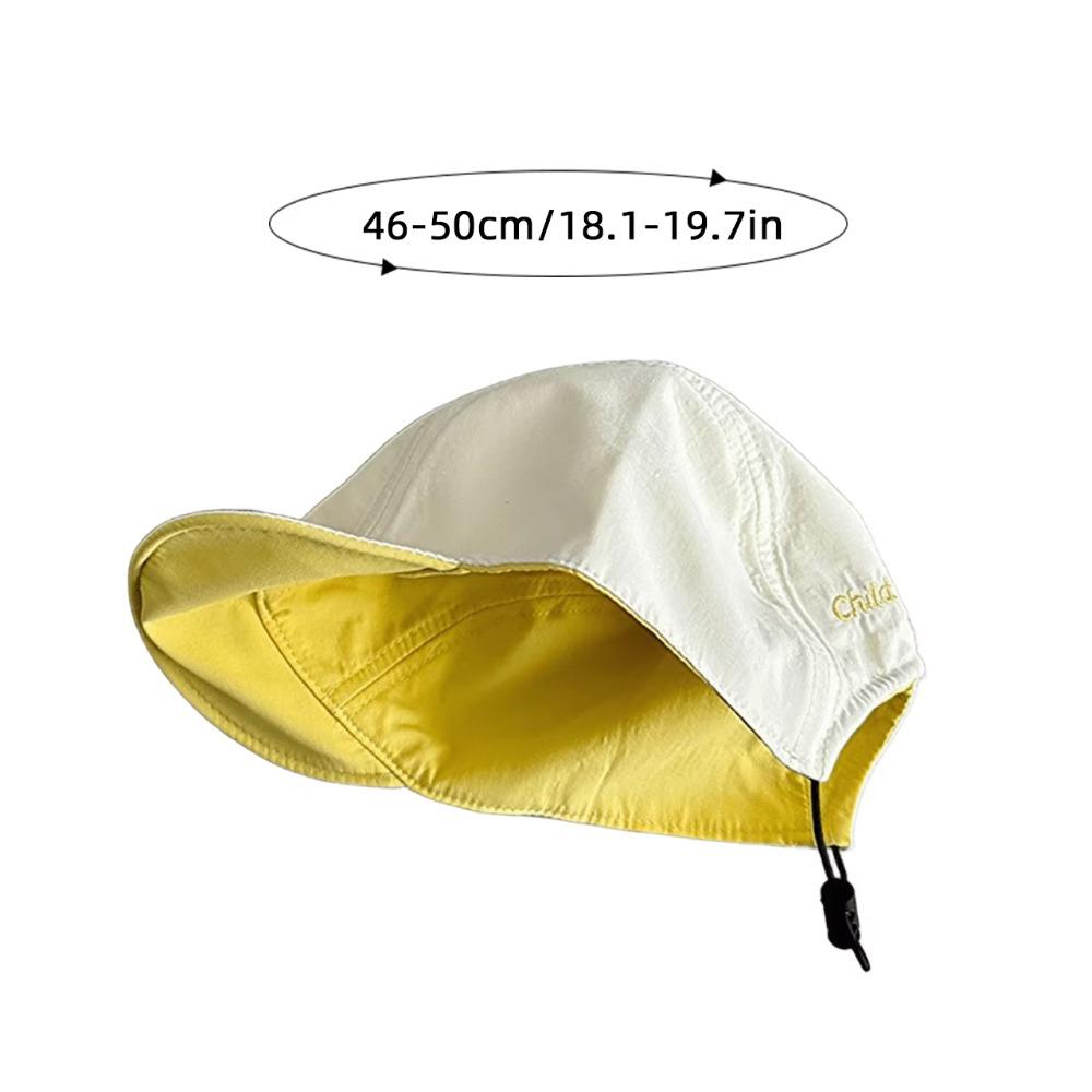 Double-Sided Kids Sun Hat Thin Brim Quick-Dry Cap Fashion Baby Baseball Cap  Summer
