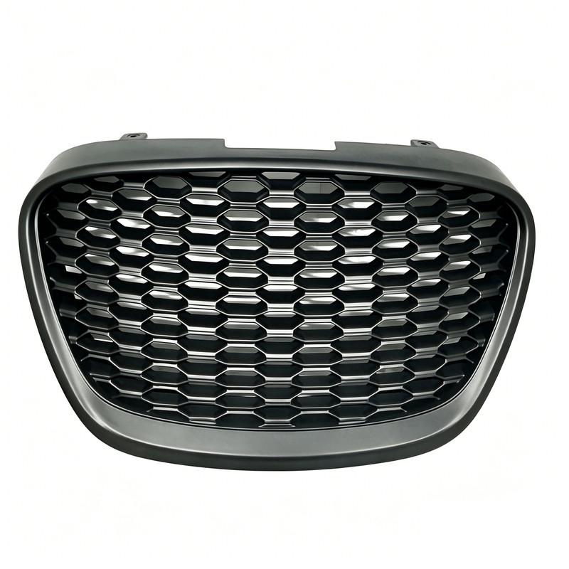Honeycomb Front Bumper Grill For Seat Leon II 1P Facelift 2009-2012 / Altea Facelift 2009-2015 Matte Black Radiator Grill Grille
