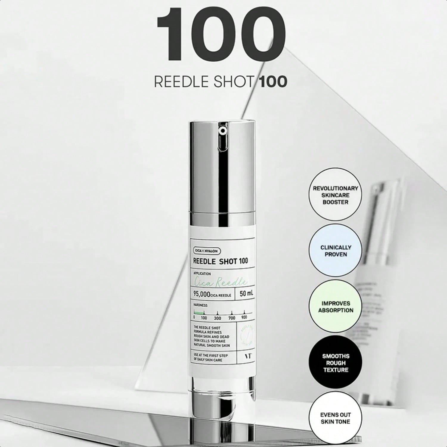 

VT Reedle Shot 100(50ml 1.69oz Fl)/300(50ml 1.69oz Fl)/700(30ml 1.01oz Fl)