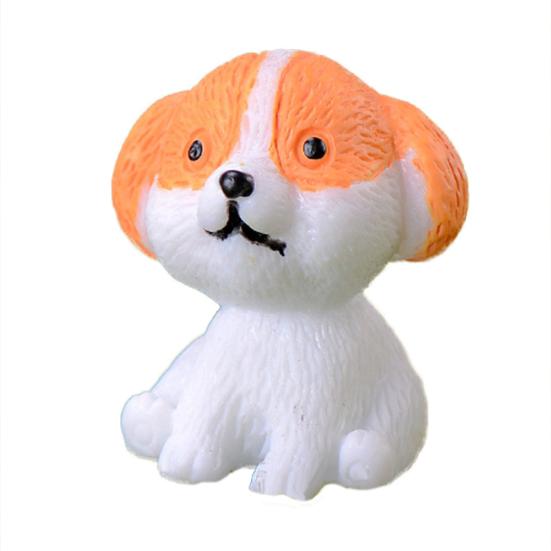 Cute Cartoon Dog Miniature Landscape Decoration Resin Crafts Ornament Accessory