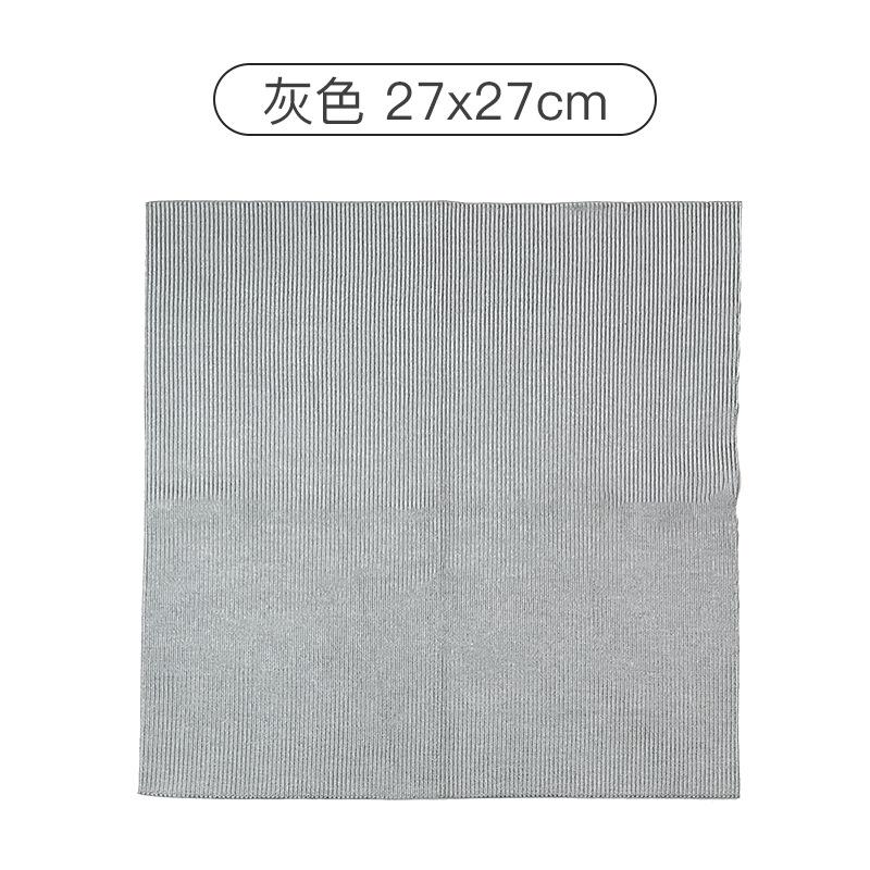 Streak-Free Glass Cleaning Cloth Lint-Free Absorbent Wipes 27x27cm for Home Car Mirror, Screen and Household Cleaning
