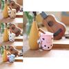 Adorable Plush Milk Tea Cup Keychain Soft Cartoon Animal Bag Ornament