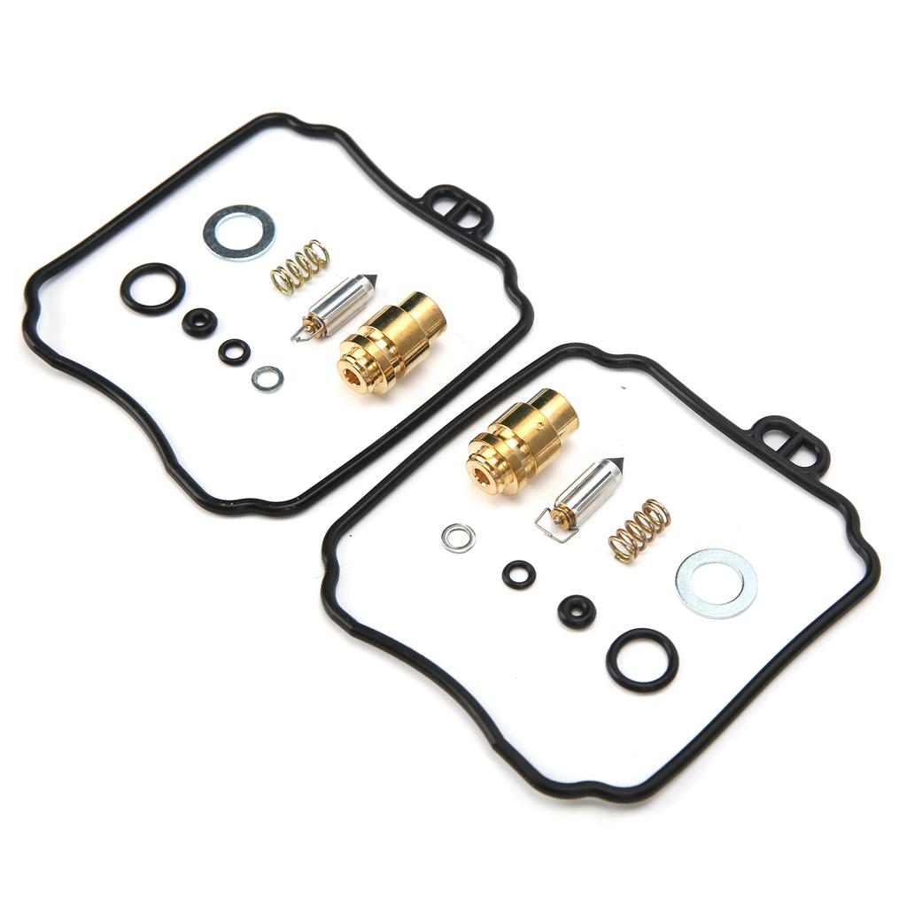 2 Sets Carburetor Rebuild Kit Carb Overhaul Repair Fit for Yamaha XVS650AH XVS650AN XVS650H XVS650N