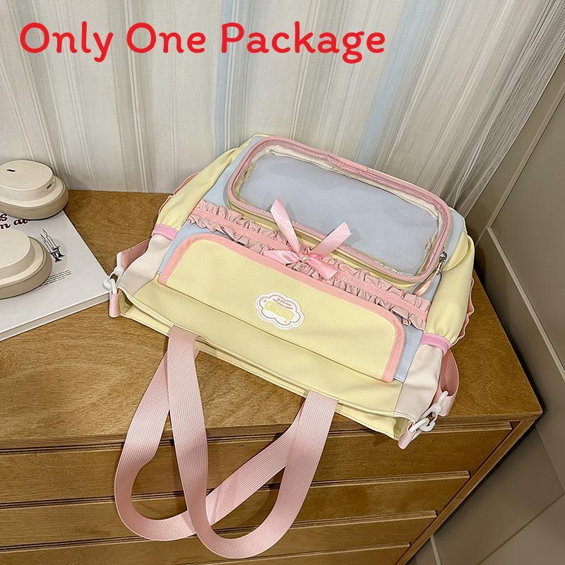 Cute Large Capacity Backpack For School Girls With Nylon Material