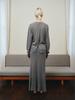 Reply Wool Back Slit Pullover_Grey